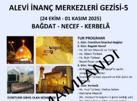 5. İnanç Merkezleri Gezisi tamamladı