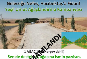 Hacıbektaş Ağaçlandırma Kampanyası