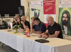 Eşbaşkanımız Cemalettin Özer Duisburg AKM’de Vakfın Çalışmalarını Anlattı