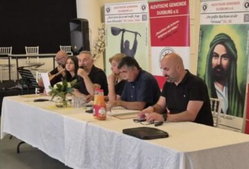 Eşbaşkanımız Cemalettin Özer Duisburg AKM’de Vakfın Çalışmalarını Anlattı